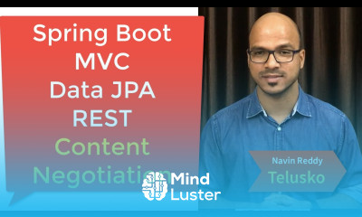 Content Negotiation Spring Boot Data JPA MVC H2 REST Example Part 7