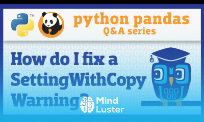 How do I avoid a SettingWithCopyWarning in pandas