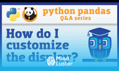 How do I change display options in pandas