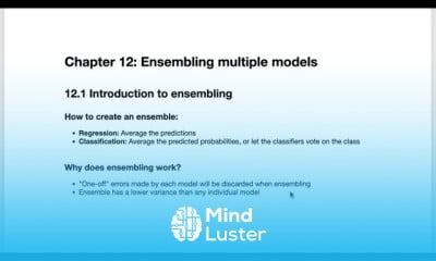 Introduction to model ensembling