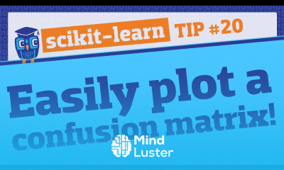 Plot a confusion matrix