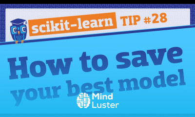 Save a model or Pipeline using joblib