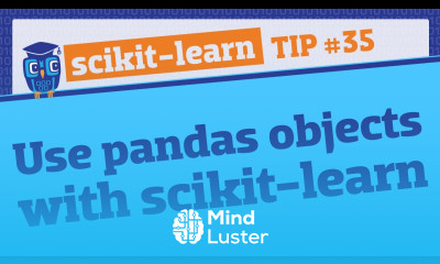 Don t use values when passing a pandas object to scikit learn