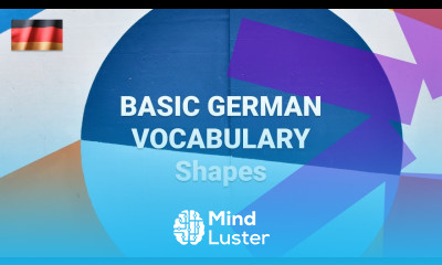 Basic German Vocabulary What Are Shapes Called in German