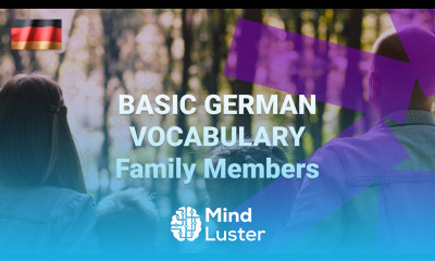 Basic German Vocabulary What Are Members of the Family Called in German