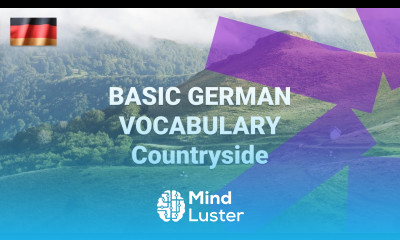 Basic German Vocabulary What Do You Find in the Countryside Words in German