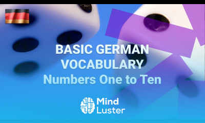 Basic German Vocabulary What Are the Numbers One to Ten in German