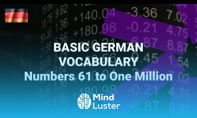 Getting Started in German What Are Numbers Sixty One to One Million in German