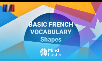 Basic French Vocabulary What Are Shapes Called in French