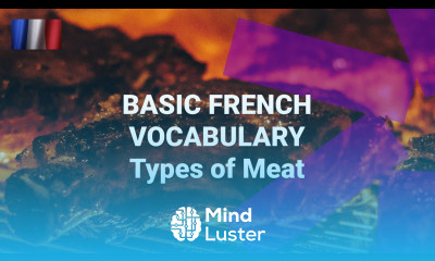 Basic French Vocabulary What Are Types of Meat Called in French