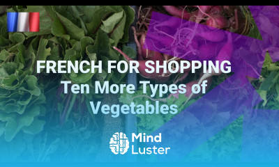 At the Grocer s Ten More Words for Types of Vegetables in French
