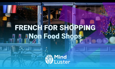 What Are Shops Called in French Non food stores