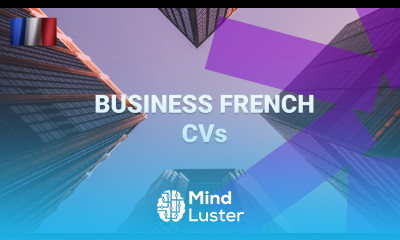 What Words Do You Find on a CV in French