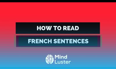 How to understand French sentences 