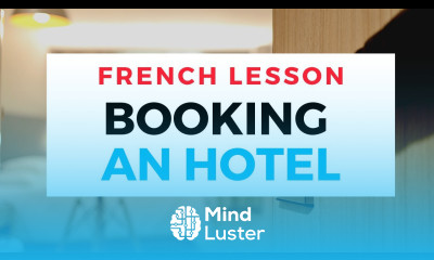 How to book a hotel room in French 