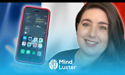 FRENCH LISTENING EXERCICE A tour of my productive phone in French