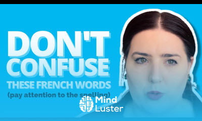 French words that sound the same