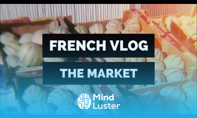 French vlog  French Market easy French