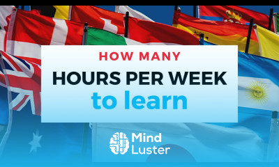 How long should you study languages per week