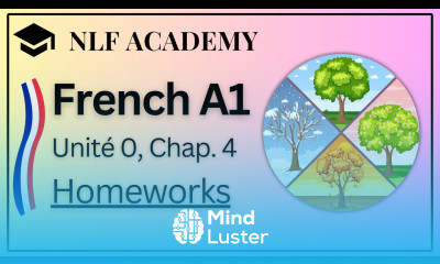 Learning French for Beginners Unité 0 Lesson 4 Homeworks