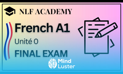 Learning French for Beginners Unité 0 EXAMEN FINAL
