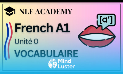 French Vocabulary Pronunciation Sentences Unité 0