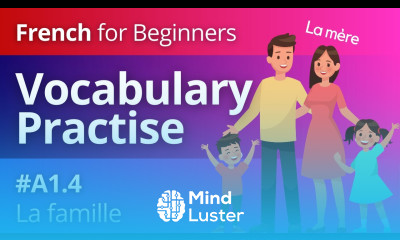 French for Beginners Lesson 9b La famille les relations