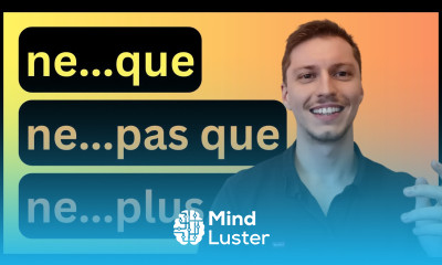 Grammaire A2 n°18 La Restriction