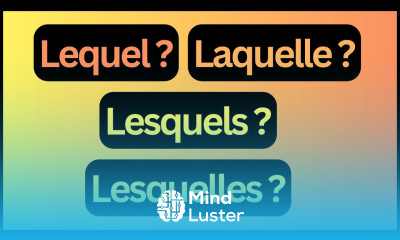 Grammaire A2 n°21 Les Pronoms Interrogatifs