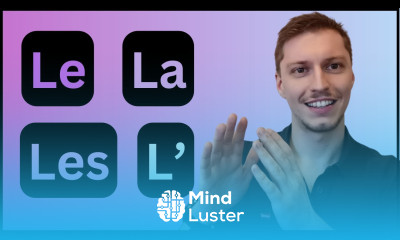 French for Beginners Lesson 6b Les Articles Définis