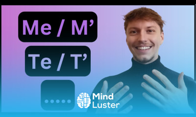 Grammaire A1 n°34 Les Pronoms COD Personnels