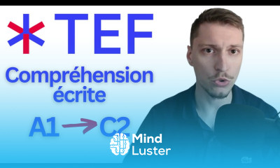 French TEF Exam Training Compréhension Écrite A1 to C2