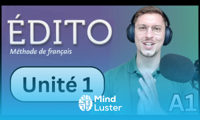 Édito A1 Unit 1 Beginner Full French class