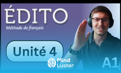 Édito A1 Unit 4 Beginner Full French class