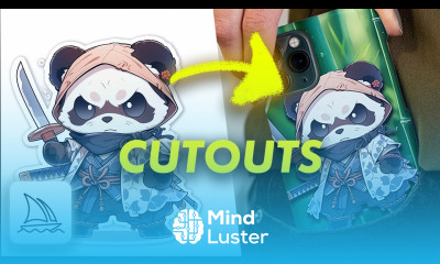 How To Make Cutouts of Your Ai Generated Logos Stickers With Refined Edges