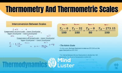 Thermometry And Thermometric Scales Basic Concepts Thermodynamics