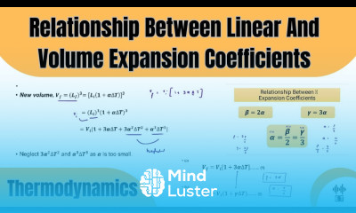 Relationship Between Linear And Volume Expansion Coefficients Thermodynamics