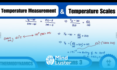 Temperature Measurement And Temperature Scales Questions 3 Thermodynamics