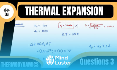 Thermal Expansion Question 3 Thermodynamics