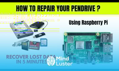 How to Repair your Pendrive Recover Lost Data Pendrive Memory Card Using Raspberry Pi