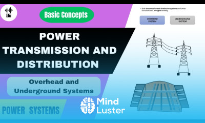 Power Transmission And Distribution Methods Overhead And Underground System Power Systems