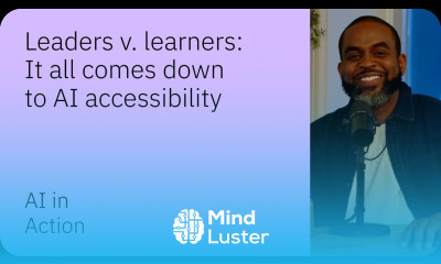 Leaders v learners It all comes down to AI accessibility with Reshma Saujani