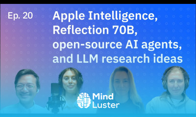 Apple Intelligence Reflection 70B open source AI agents and LLM research ideas