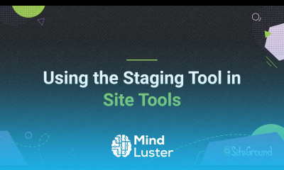 Create a staging copy in Site Tools SiteGround Tutorial