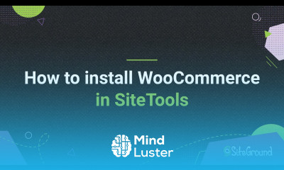 How to install WooCommerce in Site Tools