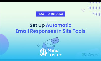 How to set up automatic email responses in Site Tools
