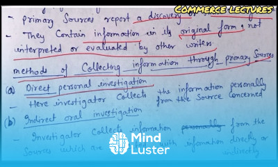 Types of information sources primary secondary and tertiary class 11 entrepreneurship notes