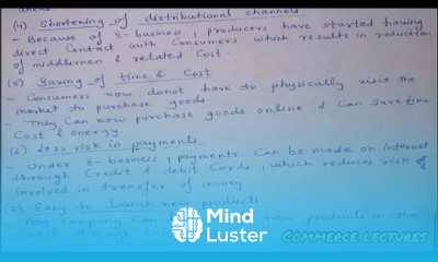 Role of e business e commerce in today s market class 11 entrepreneurship notes