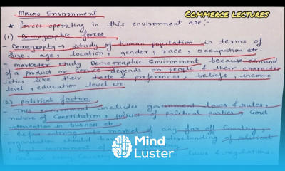 Macro environment and its factors class 11 entrepreneurship development notes