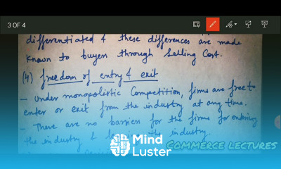 monopolistic competition meaning and features class 11 microeconomics notes